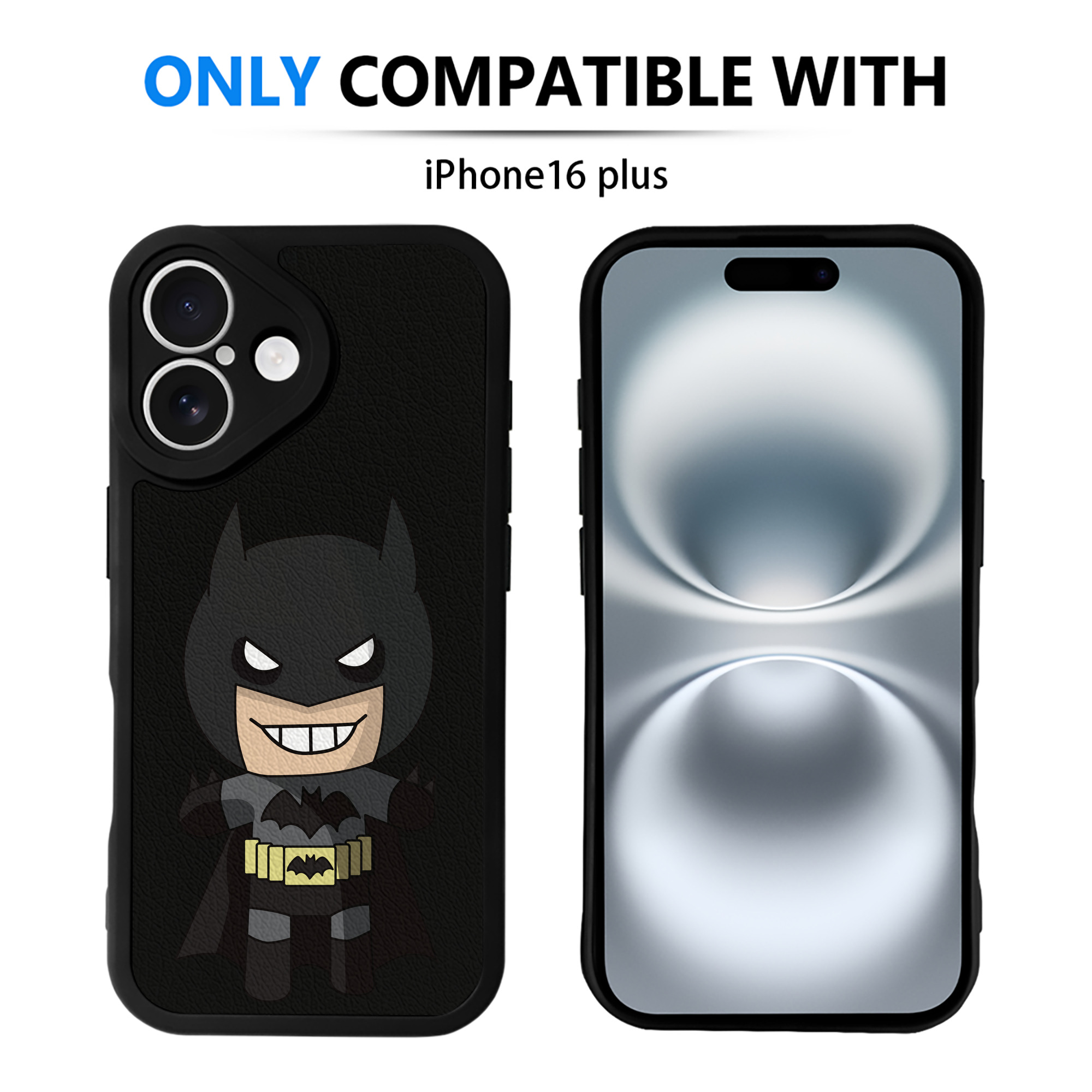 （画像用） アベンジャーズ The Avengers 【iPhone 16シリーズ対応】シリコンスマホケース（レザー調） 材質：シリコン